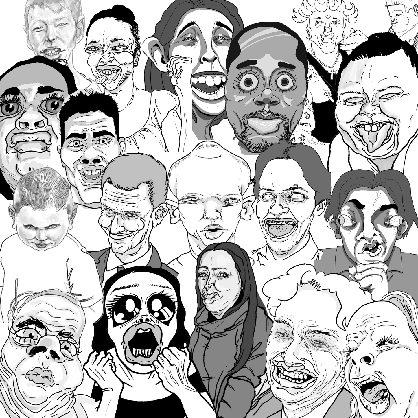 Custom Ugly Caricature