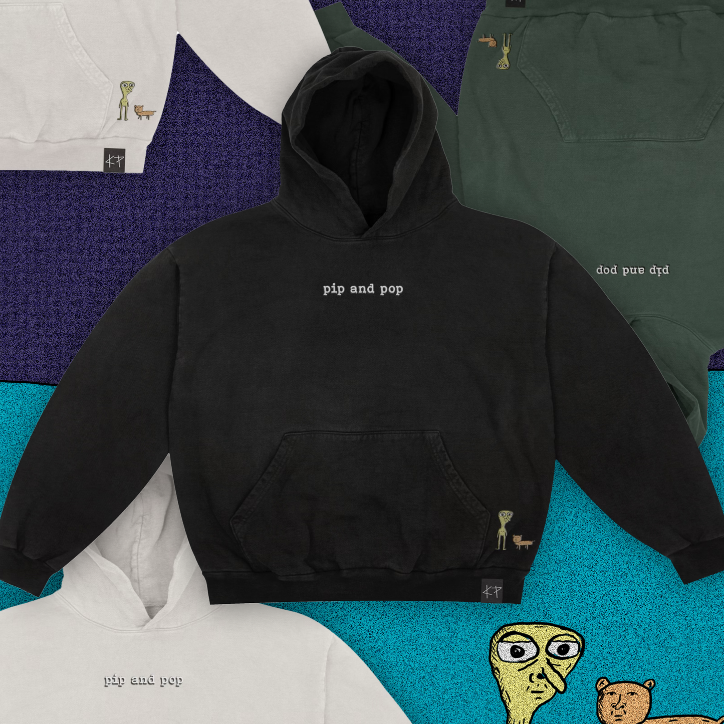 NEW “pip and pop” Hoodie