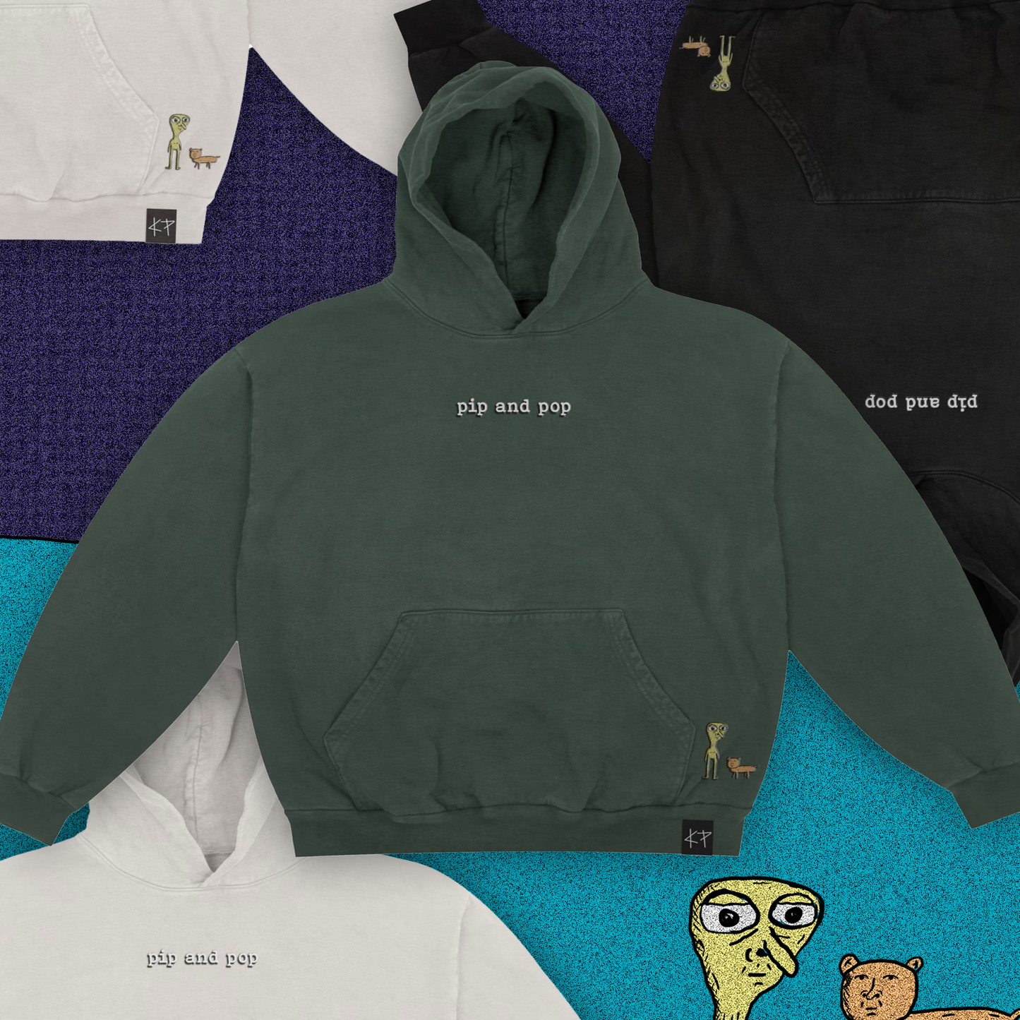 NEW “pip and pop” Hoodie