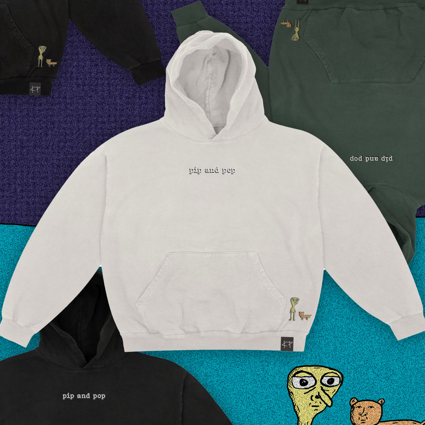 NEW “pip and pop” Hoodie