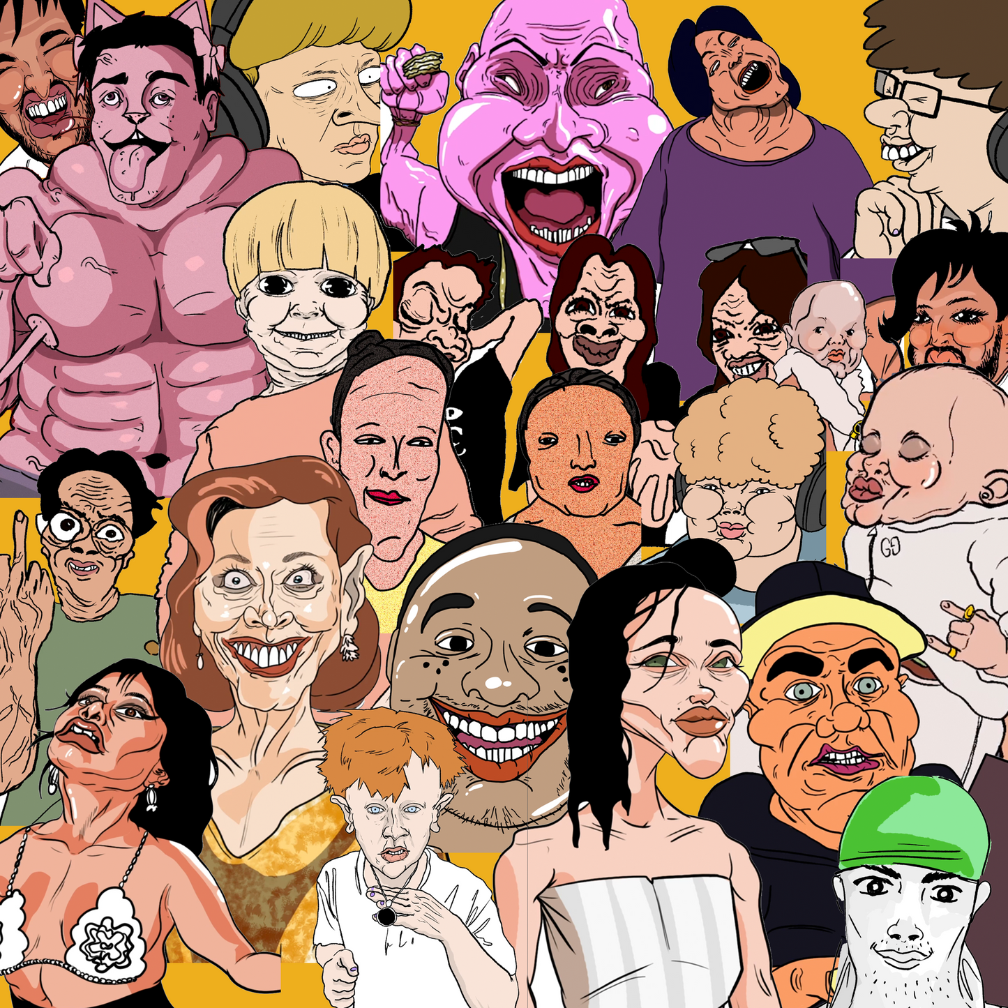 Custom Ugly Caricature