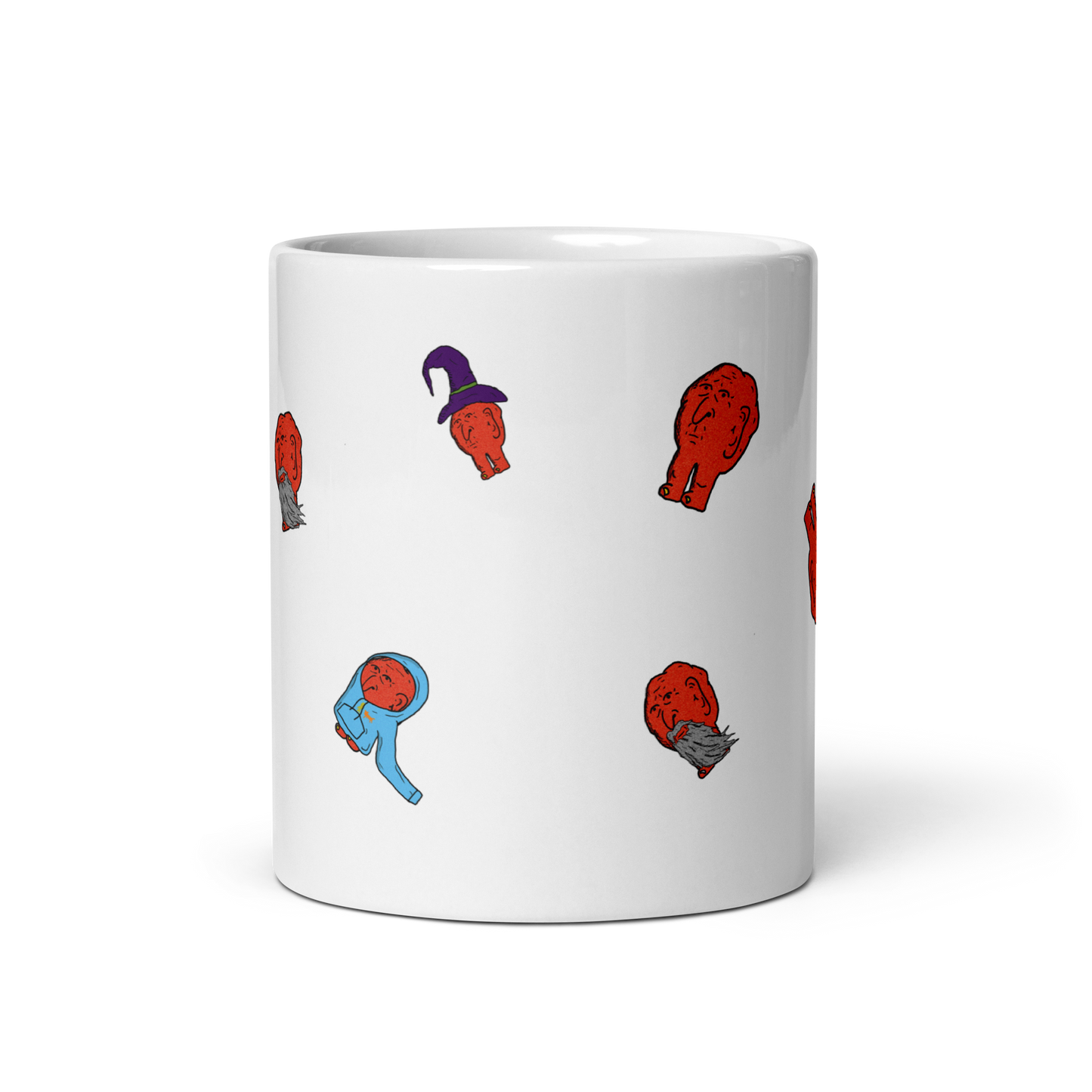 elbow mug - white