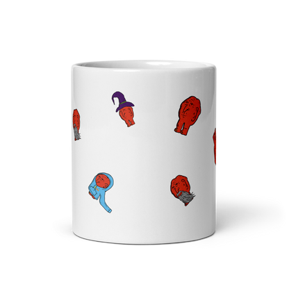 elbow mug - white