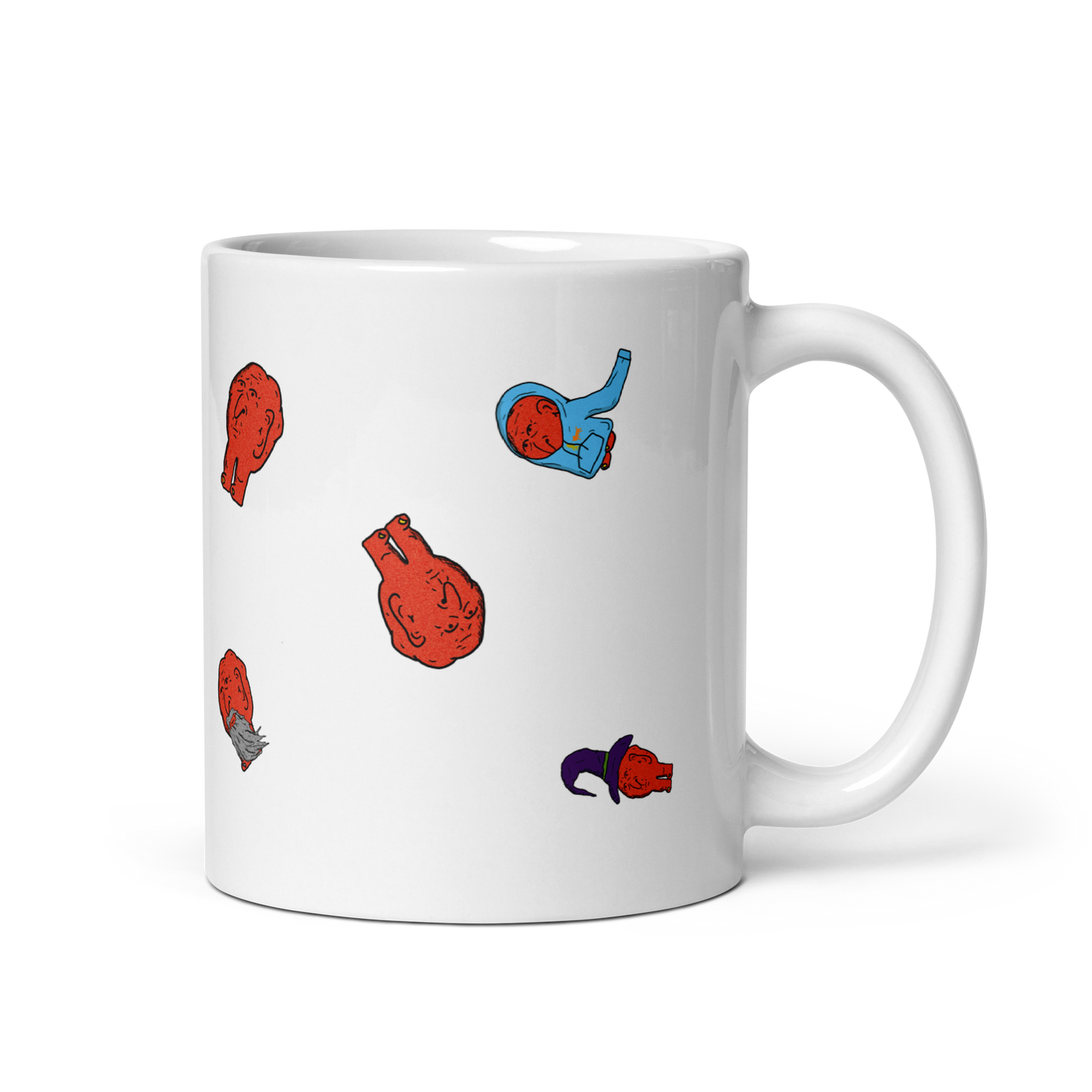 elbow mug - white