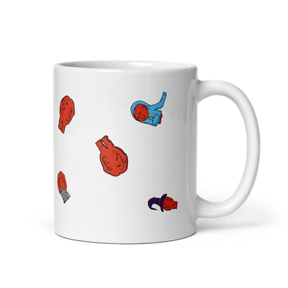 elbow mug - white