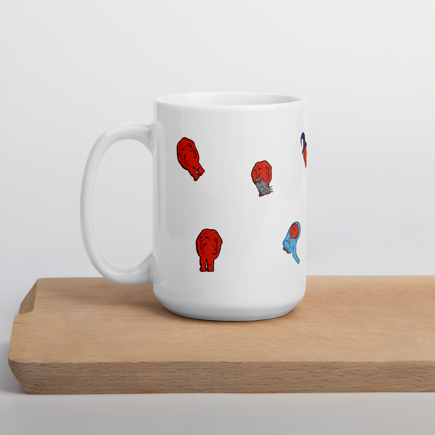 elbow mug - white